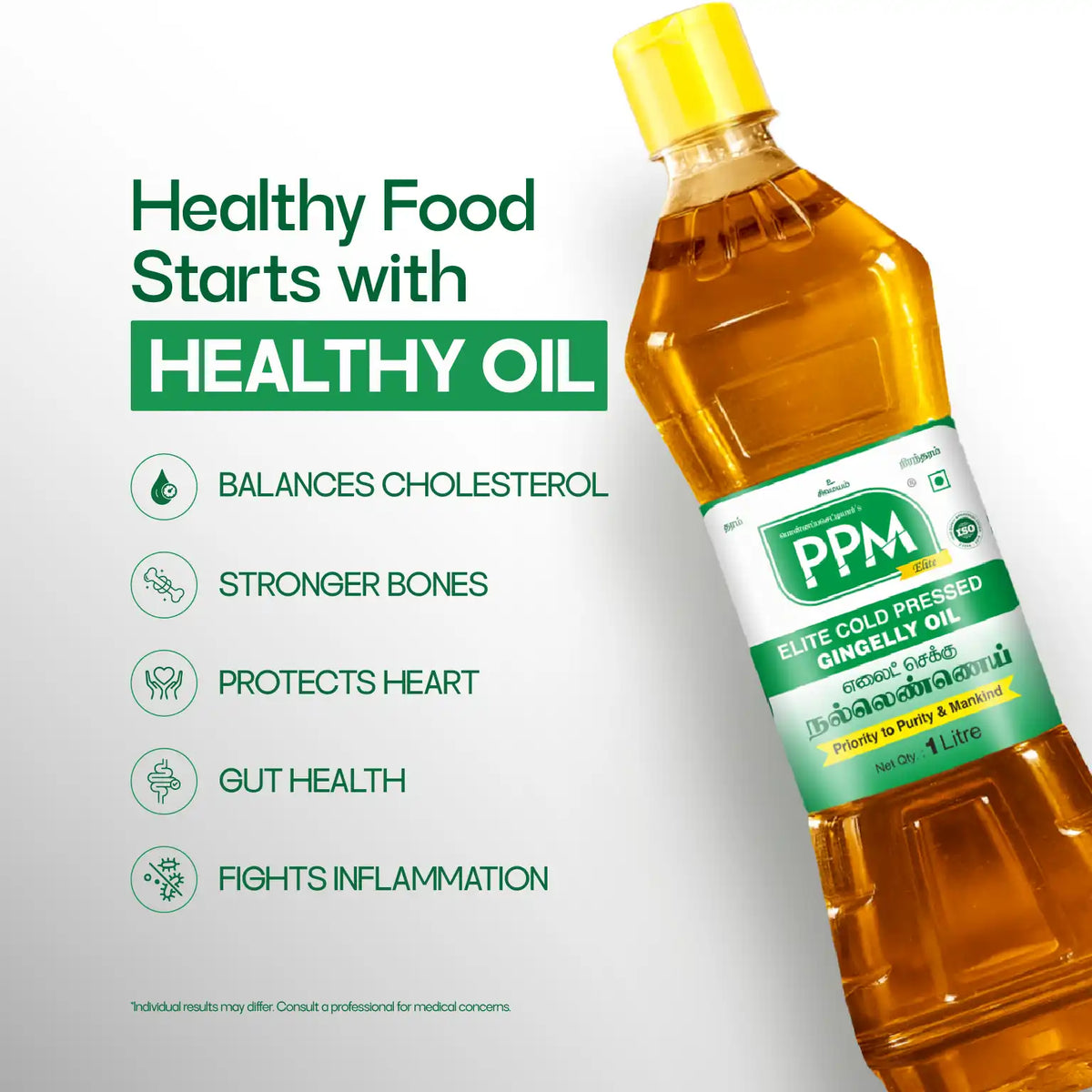 Elite Cold Pressed Gingelly Oil