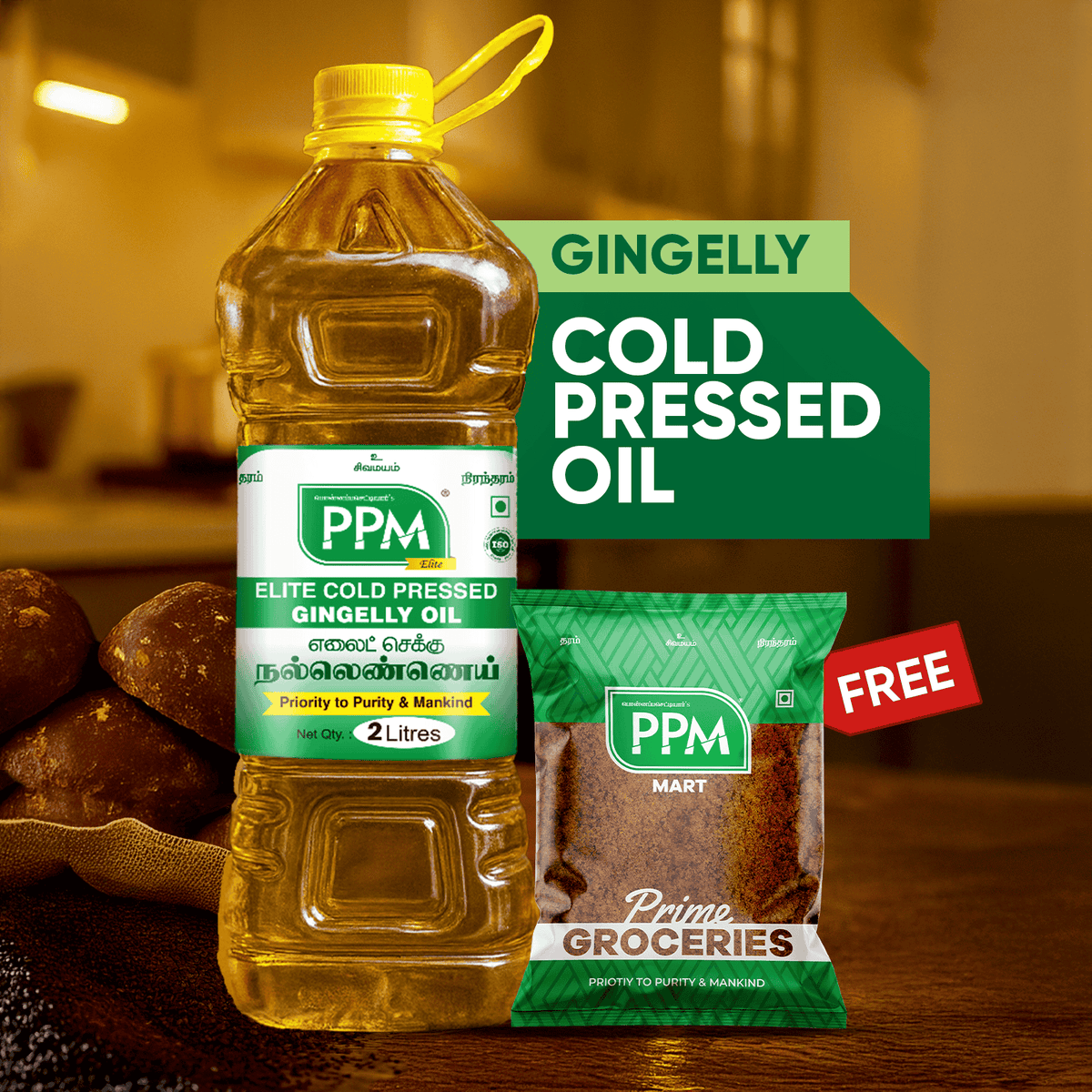 Elite Cold Pressed Gingelly Oil