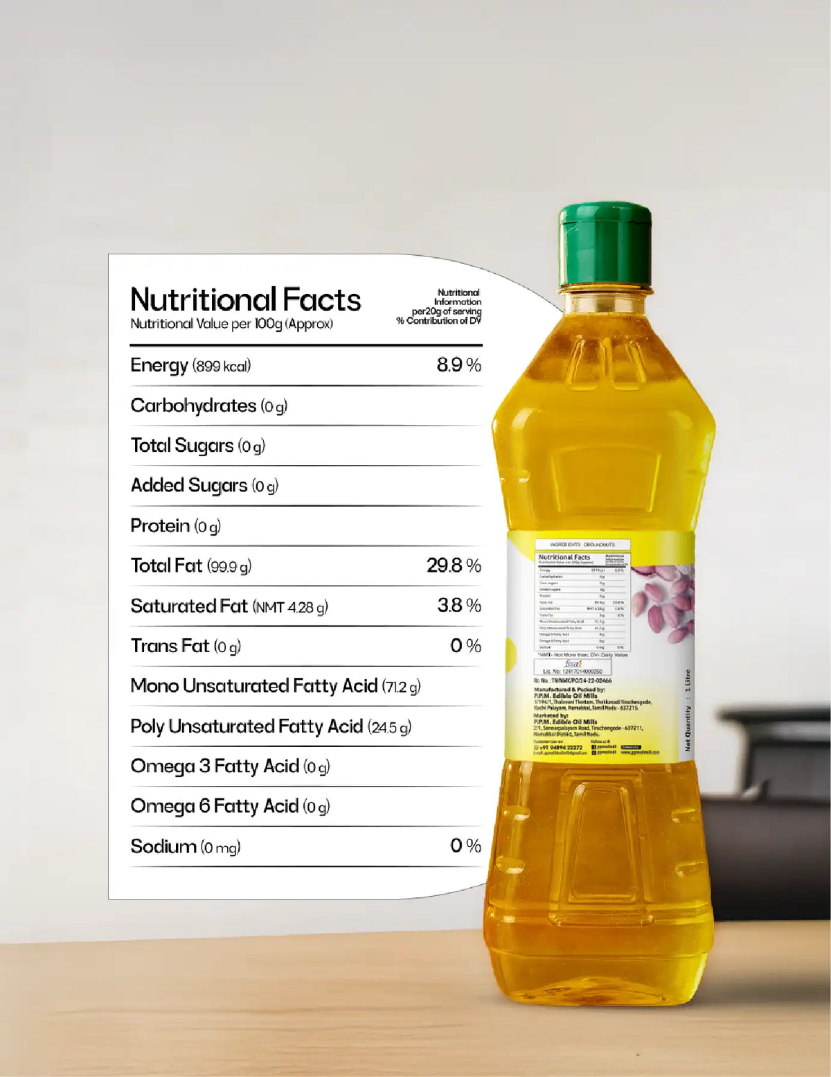 Premier Cold Pressed Groundnut Oil